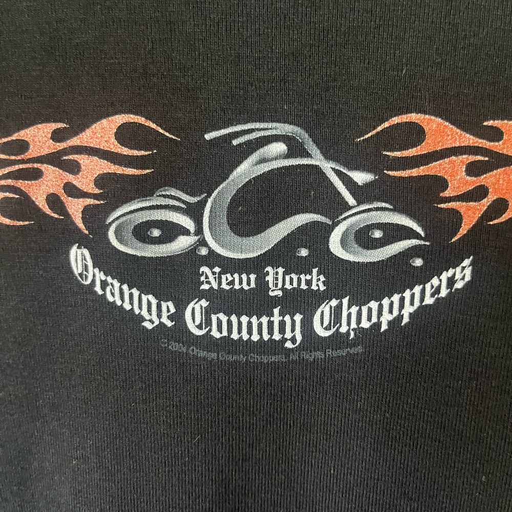 New Deadstock Orange County Choppers Y2k Black Tee Shirt - Picture 4 of 8